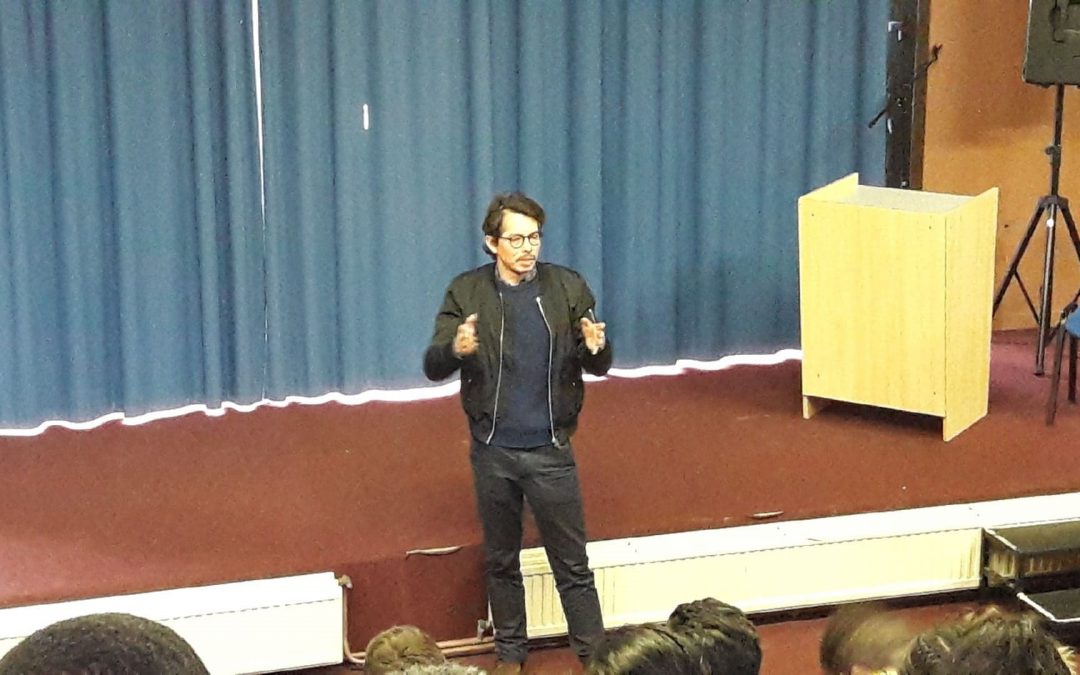 Conférence de Thomas Porcher au lycée Jacques Brel