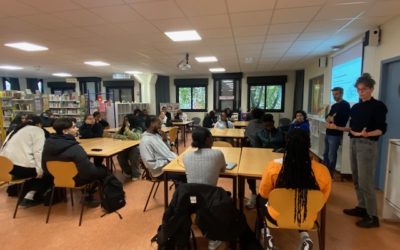 Non aux violences faites aux femmes : Le Lycée Jacques Brel se mobilise !